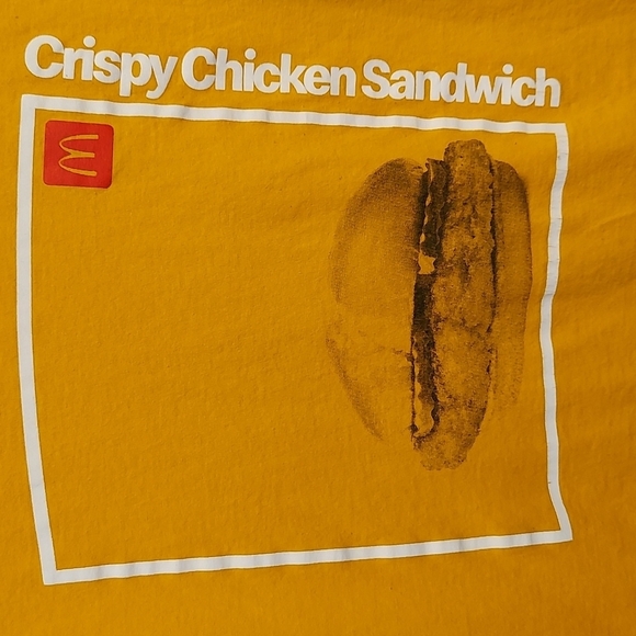 McDonald's Yellow Short Sleeve Tee - Picture 2 of 8